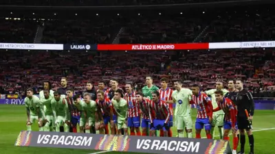 مباراة أتلتيكو مدريد وبرشلونة في الدوري الإسباني