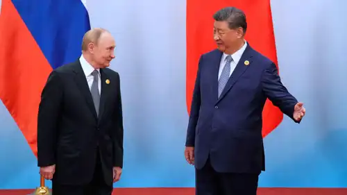 الرئيسان الصيني والروسي 