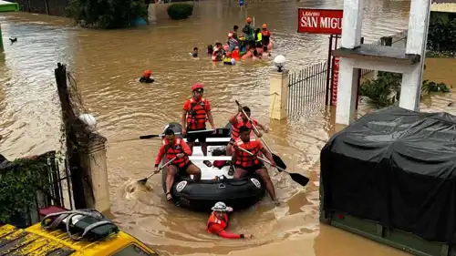 العاصفة المدارية في الفيليبين