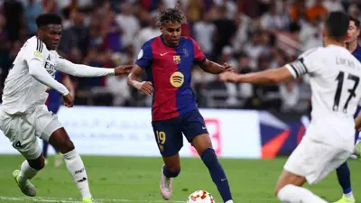 مباراة برشلونة وريال مدريد 