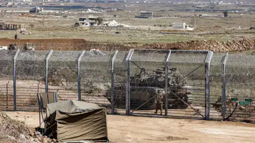 دبابة إسرائيلية قرب القنيطرة