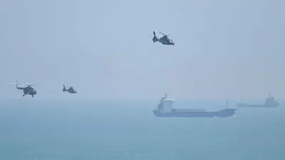 مناورات صينية سابقة