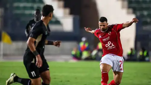 من مباراة الأهلي وبتروجت