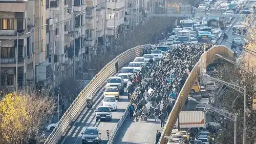 احتجاجات في طهران