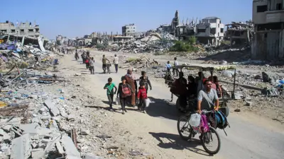 الدمار في قطاع غزة