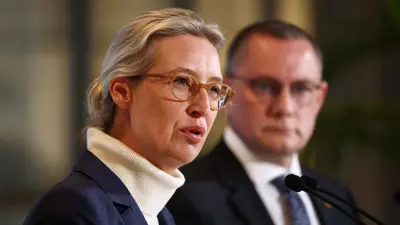 أليس فايدل الزعيمة المشتركة لحزب البديل من أجل ألمانيا