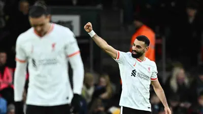 محمد صلاح نجم ليفربول الإنجليزي