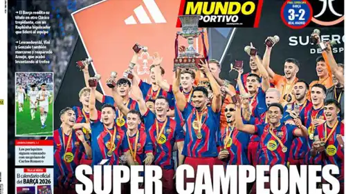 غلاف صحيفة موندو ديبورتيفو