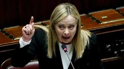 رئيسة الوزراء الإيطالية جورجيا ميلوني