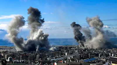 غارات إسرائيلية سابقة على الضاحية الجنوبية