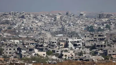 مشهد من غزة