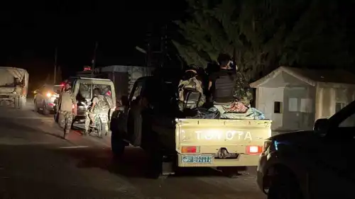 أرتال من الجيش السوري