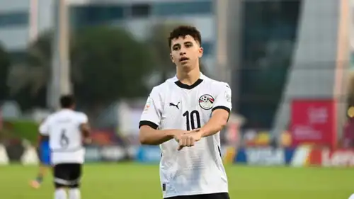 بلال عطية مع منتخب مصر تحت 17 عامًا