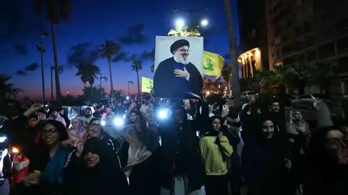 أنصار لحزب الله في جنوب لبنان