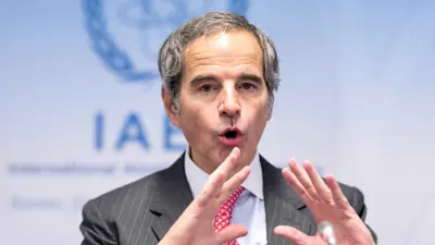 المدير العام للوكالة الدولية للطاقة الذرية رافائيل جروسي