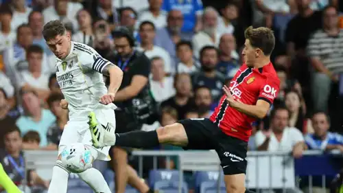 مباراة ريال مدريد ومايوركا في الدوري الإسباني