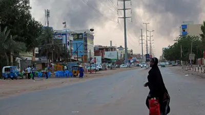 آثار الاشتباكات المسلحة في جنوب السودان