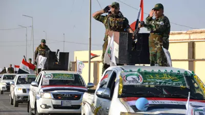 عناصر من الحشد الشعبي