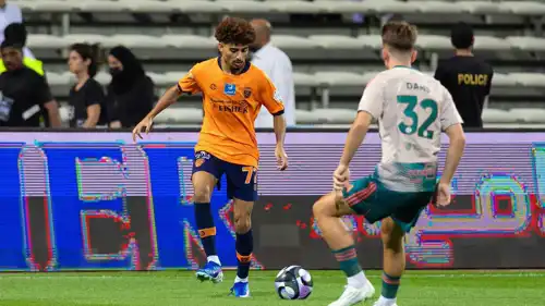 من مباراة الأهلي والفيحاء