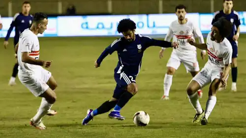 من مباراة إنبي والزمالك