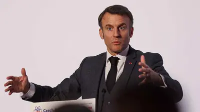 الرئيس الفرنسي إيمانويل ماكرون