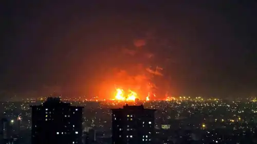 غارات إسرائيلية على طهران 