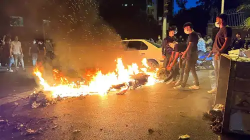 الاحتجاجات في إيران