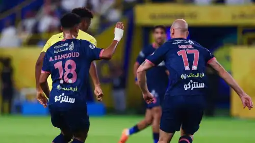 مباراة النصر والفيحاء في الدوري السعودي