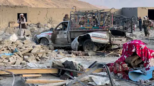 غارة باكستانية تستهدف منطقة في قرية غيردي كاس