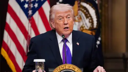 الرئيس الأمريكي دونالد ترامب