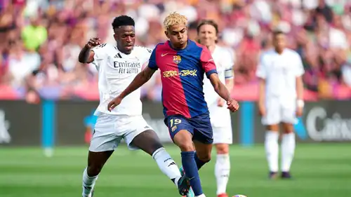 لامين يامال أمام ريال مدريد