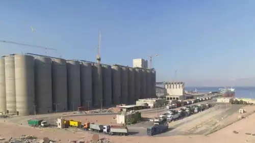 صوامع القمح الأردنية