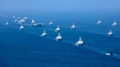 مناورات عسكرية صينية