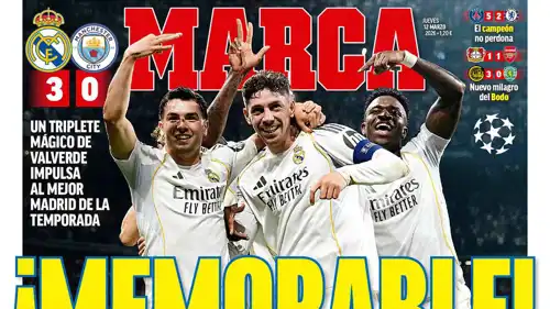 غلاف صحيفة ماركا