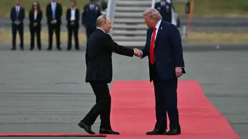 ترامب وبوتين في ألاسكا