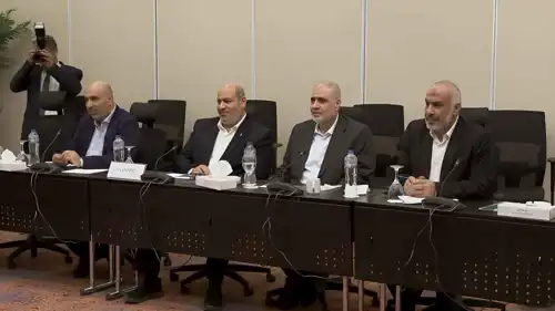 وفد حماس المشارك في مفاوضات شرم الشيخ