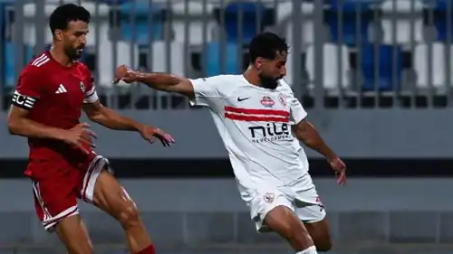مباراة الزمالك ومودرن سبورت في الدوري المصري