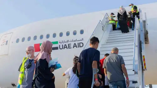جرحى من غزة في طريقهم إلى الإمارات