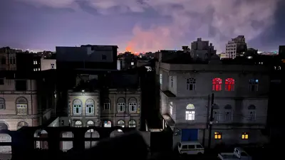 غارة استهدفت صنعاء 