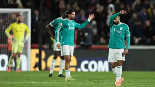 ليفربول خسر أمام برينتفورد