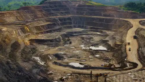 منجم مفتوح للنحاس والكوبالت شمال غرب لوبومباشي، جمهورية الكونغو الديمقراطية