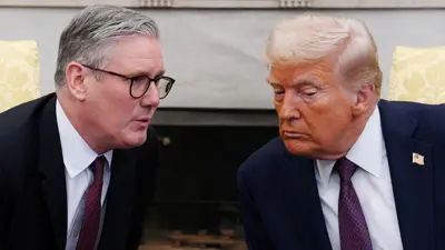 كير ستارمر ودونالد ترامب