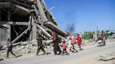 مهجرون في غزة