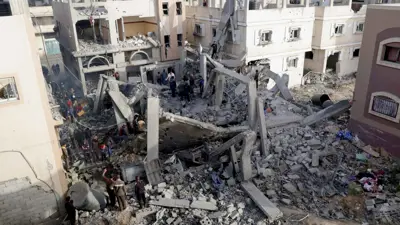 مشهد من غزة