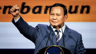 الرئيس الإندونيسي الجنرال السابق برابوو سوبيانتو