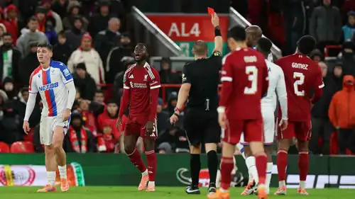 من خسارة ليفربول أمام كريستال بالاس