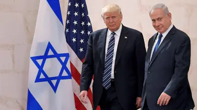 بنيامين نتنياهو ودونالد ترامب
