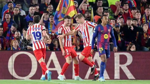 من فوز أتلتيكو مدريد على برشلونة