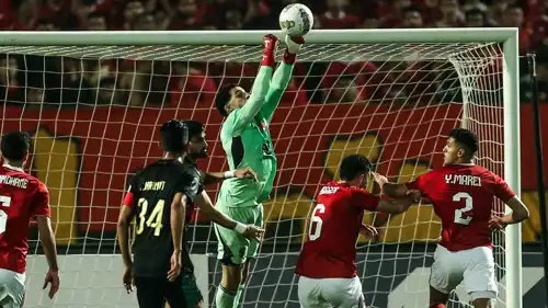 مصطفى شوبير حارس مرمى الأهلي المصري