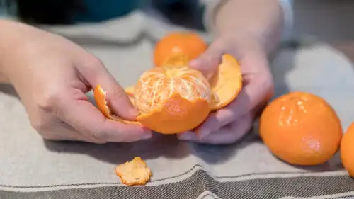 قشور البرتقال